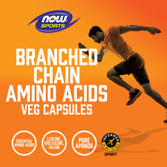 NOW Sports Branched Chain Amino Acids - 120 Veg Capsules
