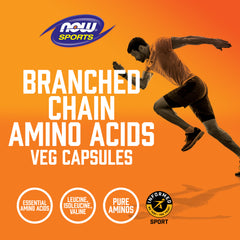 NOW Sports Branched Chain Amino Acids - 120 Veg Capsules NOW Sports Branched Chain Amino Acids - 120 Veg Capsules