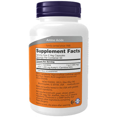 NOW Foods Acetyl-L-Carnitine 500mg NOW Foods Acetyl-L-Carnitine 500mg