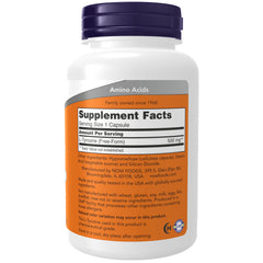 NOW Foods L-Tyrosine 500 mg - 120 Capsules NOW Foods L-Tyrosine 500 mg - 120 Capsules