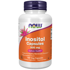 NOW Foods Inositol 500mg - 100 Veg Capsules NOW Foods Inositol 500mg - 100 Veg Capsules
