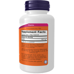 NOW Foods Inositol 500mg - 100 Veg Capsules NOW Foods Inositol 500mg - 100 Veg Capsules
