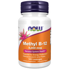NOW Foods Methyl B-12 5,000 mcg NOW Foods Methyl B-12 5,000 mcg