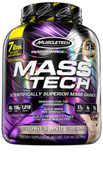 MuscleTech Mass-Tech Performance Series - 3.18kg - Cookies & Cream MuscleTech Mass-Tech Performance Series - 3.18kg - Cookies & Cream
