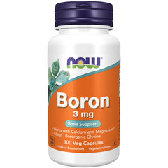 NOW Foods Boron 3 mg 100 Veg Capsules NOW Foods Boron 3 mg 100 Veg Capsules