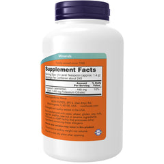 NOW Foods Potassium Citrate Powder - 12 oz. (340g) NOW Foods Potassium Citrate Powder - 12 oz. (340g)