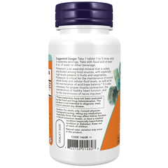NOW Foods Potassium Gluconate 99 mg Vegetarian - 100 Tablets NOW Foods Potassium Gluconate 99 mg Vegetarian - 100 Tablets
