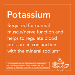 NOW Foods Potassium Gluconate 99 mg Vegetarian - 100 Tablets NOW Foods Potassium Gluconate 99 mg Vegetarian - 100 Tablets