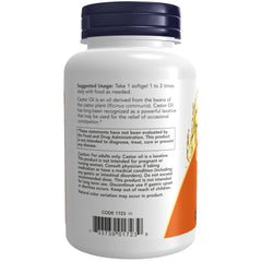 NOW Foods Castor Oil 650 mg - 120 Softgels NOW Foods Castor Oil 650 mg - 120 Softgels