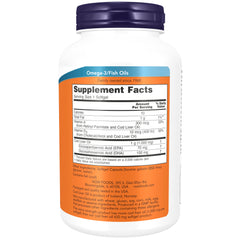 NOW Foods Cod Liver Oil, Extra Strength 1,000 mg - 180 Softgels NOW Foods Cod Liver Oil, Extra Strength 1,000 mg - 180 Softgels
