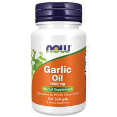 NOW Foods Garlic Oil 1500 mg - 100 Softgels