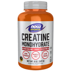 NOW Sports Creatine Monohydrate Powder - 227g NOW Sports Creatine Monohydrate Powder - 227g