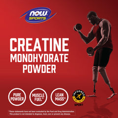 NOW Sports Creatine Monohydrate Powder - 227g NOW Sports Creatine Monohydrate Powder - 227g