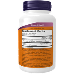 NOW Foods Magtein - 90 Veg Capsules NOW Foods Magtein - 90 Veg Capsules