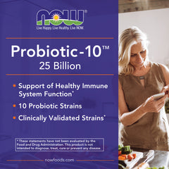 NOW Foods Probiotic-10™ 25 Billion NOW Foods Probiotic-10™ 25 Billion