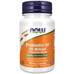 NOW Foods Probiotic-10™ 25 Billion NOW Foods Probiotic-10™ 25 Billion