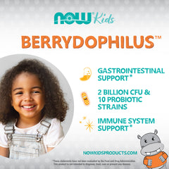 NOW Foods BerryDophilus Kids - 120 Chewables NOW Foods BerryDophilus Kids - 120 Chewables