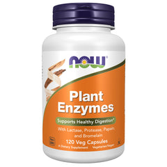 NOW Foods Plant Enzymes - 120 Veg Capsules NOW Foods Plant Enzymes - 120 Veg Capsules