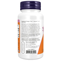 NOW Foods Alpha Lipoic Acid 100mg - 60 Veg Capsules NOW Foods Alpha Lipoic Acid 100mg - 60 Veg Capsules