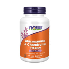 NOW Foods Glucosamine & Chondroitin with MSM - 90 Veg Capsules NOW Foods Glucosamine & Chondroitin with MSM - 90 Veg Capsules