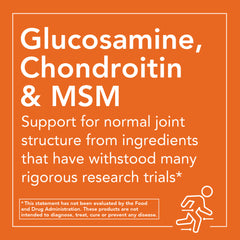 NOW Foods Glucosamine & Chondroitin with MSM - 90 Veg Capsules NOW Foods Glucosamine & Chondroitin with MSM - 90 Veg Capsules