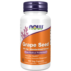 NOW Foods Grape Seed - 100 Veg Capsules NOW Foods Grape Seed - 100 Veg Capsules