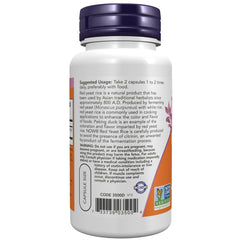 NOW Foods Red Yeast Rice 600 mg - 60 Veg Capsules NOW Foods Red Yeast Rice 600 mg - 60 Veg Capsules