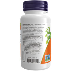NOW Foods Ginkgo Biloba 60mg - 60 Veg Capsules NOW Foods Ginkgo Biloba 60mg - 60 Veg Capsules