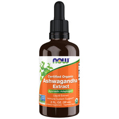 NOW Foods Ashwagandha Extract Liquid, Organic - 59ml NOW Foods Ashwagandha Extract Liquid, Organic - 59ml
