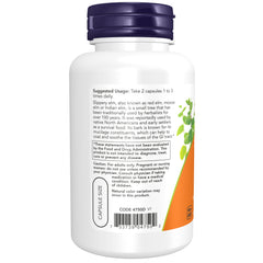 NOW Foods Slippery Elm 400 mg - 100 Veg Capsules NOW Foods Slippery Elm 400 mg - 100 Veg Capsules