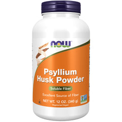 NOW Foods Psyllium Husk Powder Vegetarian - 340g NOW Foods Psyllium Husk Powder Vegetarian - 340g