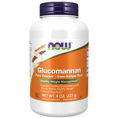 NOW Foods Glucomannan Pure Powder - 227g (8 oz.) NOW Foods Glucomannan Pure Powder - 227g (8 oz.)