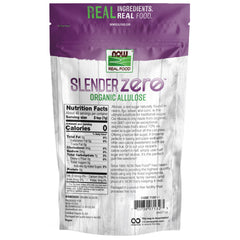 NOW Real Food Slender Zero™ Allulose, Organic Powder - 340g/12 oz. NOW Real Food Slender Zero™ Allulose, Organic Powder - 340g/12 oz.