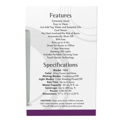 NOW Essential Oils Ultrasonic Portable Essential Oil Diffuser NOW Essential Oils Ultrasonic Portable Essential Oil Diffuser
