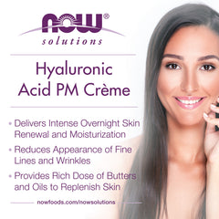 NOW Solutions Hyaluronic Acid Cream - 59ml NOW Solutions Hyaluronic Acid Cream - 59ml