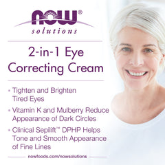 NOW Solutions 2-in-1 Eye Correcting Cream - 30ml