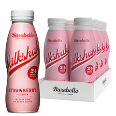 Barebells Protein Milkshake Strawberry 330ml (8 pack) Barebells Protein Milkshake Strawberry 330ml (8 pack)
