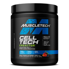 MuscleTech Cell-Tech Creactor Fruit Punch - 120 Servings MuscleTech Cell-Tech Creactor Fruit Punch - 120 Servings