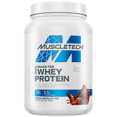 MuscleTech Grass Fed 100% Whey Protein Triple Chocolate (816g) 1.8lbs MuscleTech Grass Fed 100% Whey Protein Triple Chocolate (816g) 1.8lbs