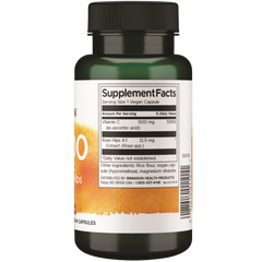 Swanson C-500 - Vitamin C with Rose Hips 500mg - 100 Vegan Capsules Swanson C-500 - Vitamin C with Rose Hips 500mg - 100 Vegan Capsules