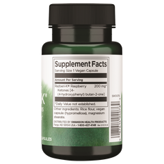 Swanson Double Strength Razberi-K Raspberry Ketones 200mg - 60 Vegan Capsules Swanson Double Strength Razberi-K Raspberry Ketones 200mg - 60 Vegan Capsules