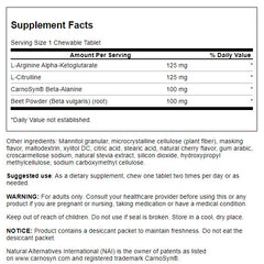Swanson Beet Root NO+ - Fast Acting - 60 Chewables Swanson Beet Root NO+ - Fast Acting - 60 Chewables
