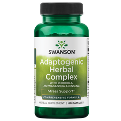 Swanson Adaptogenic Herbal Complex - 60 Capsules Swanson Adaptogenic Herbal Complex - 60 Capsules