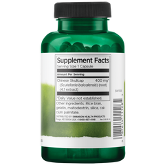 Swanson Chinese Skullcap 400mg - 90 Capsules Swanson Chinese Skullcap 400mg - 90 Capsules