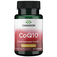 Swanson Coq10 30mg - 60 Capsules Swanson Coq10 30mg - 60 Capsules