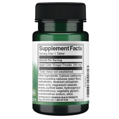 Swanson Apple Cider Vinegar - Double Strength Formula 200mg Swanson Apple Cider Vinegar - Double Strength Formula 200mg