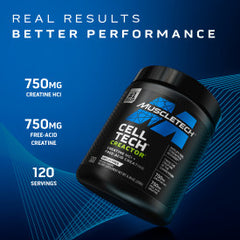 MuscleTech Cell-Tech Creactor Unflavoured - 120 Servings