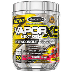 MuscleTech Vapor X5 Next Gen Pre-Workout MuscleTech Vapor X5 Next Gen Pre-Workout