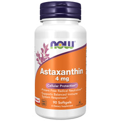 NOW Foods Astaxanthin 4 mg - 90 Softgels NOW Foods Astaxanthin 4 mg - 90 Softgels