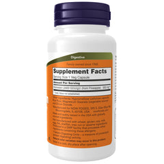 NOW Foods Bromelain 500 mg - 60 Veg Capsules NOW Foods Bromelain 500 mg - 60 Veg Capsules